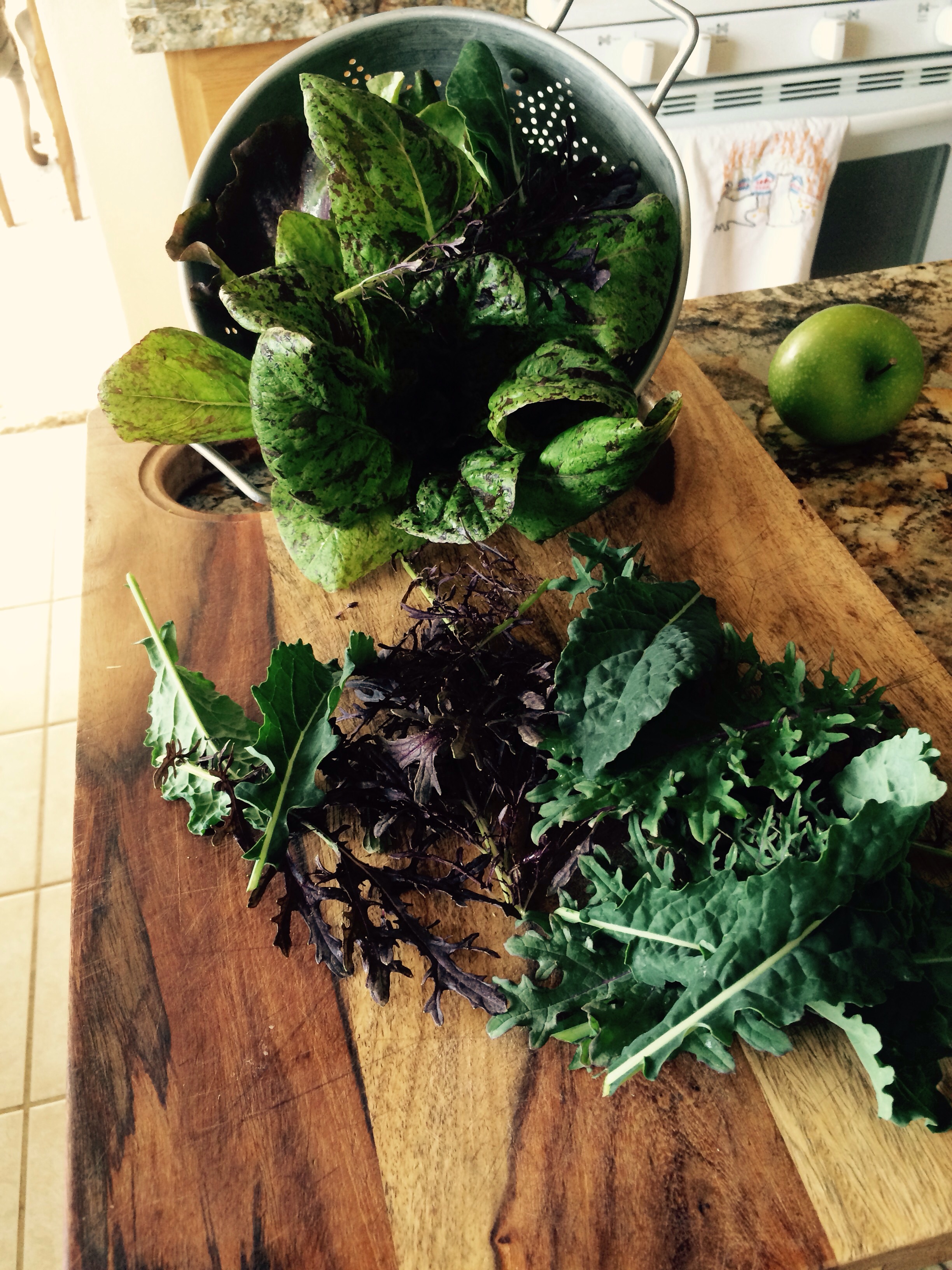 There is nothing better than fresh flavorful farm greens